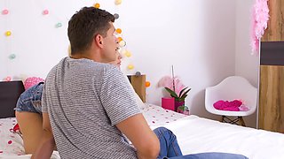 Izzy Delphine's Kitchen Threesome Fuels Wild Czech Desire