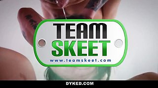 Dyked - hot cougar (mckayla cox) lures lesbian bride (Izzy Bell)