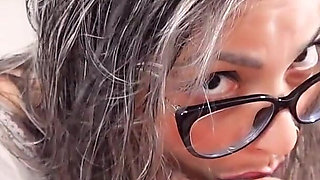 Stepmother Watches Stepson and Ends up Giving Him a Deep Throat