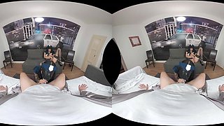 Athenea Rose, Alicia Trece - Cumswap Cops VR(4K)60fps - Alicia trece