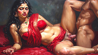 Desi Indian secret affair hot wet aunty pussy fucked romantic video