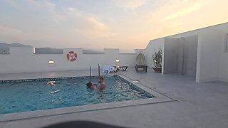Fucking in the Pool
