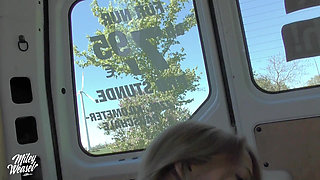 Miley Weasel Gets Picked up and Fucked!!