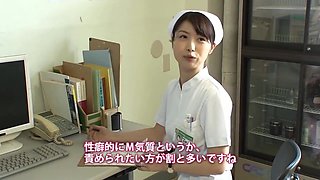 Japanese Nurse Tsubaki Serial Fuck Treatment