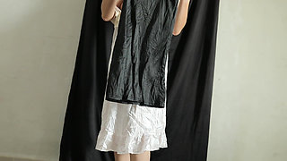 TRY ON HAUL MY NEW SATIN CLOTHES COLLECTION PART3