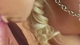 My favorite sexy blonde is really horny she blows me until I splash my hot cum on her face