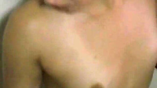 Small boobs nice round ass slut sucking fucking penis in glory hole