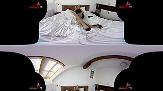 The Nylon Nymph Starring Vinna Reed - Stockings Fetish Masturbation