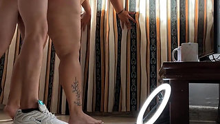 Full Anal Homemade with Mexican Wife We Do It Standing Asks Me Not to Anymore