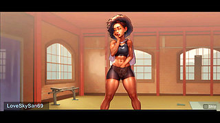 Taffy Tales V0.95.7 Part 87 Gym Touching! by Loveskysan69