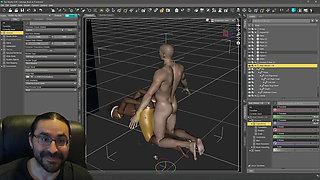 Building the Leticia Scene Body Posing Part 2