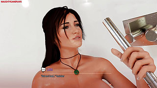 She Loves The Way He Eats Her Pussy Then She Masturbates in The Shower That Delicious Creamy Pussy -  CA 01