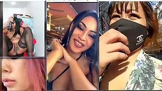 Mv32 split screen thai public: Asian, Masturbation  Public Nudity Porn
