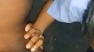 Fingering, Kissing Behind the Truck with Divya -blowjob Series