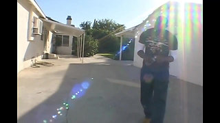 Hot teen with a nice big ass takes the black cock