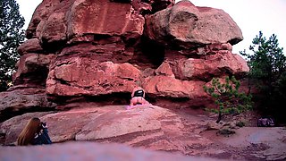 Exciting lesbians outdoor sex smutty video