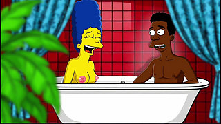 Cuckold's Wife Doesn't Like Being Alone. Cartoon Parody.