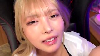 Beautiful asian harlot crazy xxx scene