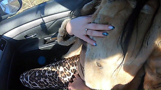 Double Pleasure with Milfycalla Episode 28 of 47 Leather, Stockings, Blowjob & Rough Sex