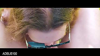Outdoor Blowjob in Nature Cum in Mouth Swallow