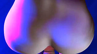 College Teen Riding Cock to the Beat (3d Animation - Vam)