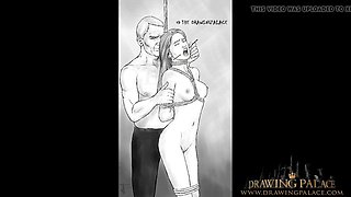 drawingpalace.com - extreme rough fetish drawing with bdsm