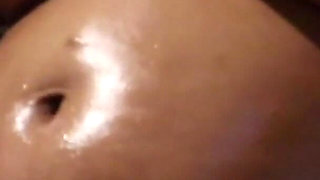 Oiled Pregnant Pussy Show