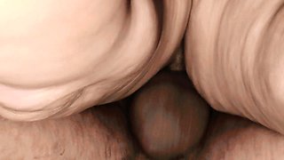 Chubby Wife Fucked by Husband with Pussy Fingering.