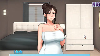 House Chores - Beta 0.15.1 Part 41 Linda Shower and Bed Sex by Loveskysan