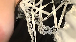 Stepson fucks the maid after she gives him the wrong pills