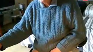 Grandpa jerking off