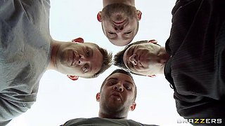 Phoenix Gangbang ft. Phoenix Marie: Big Tits, Big Ass  Blowjob Porn