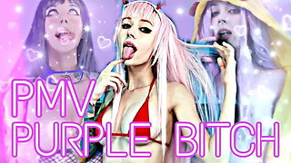 Cum with Purple Bitch, Best Pmv