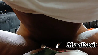 Big Black Dick Balls Deep in Fat Juicy Brown Pussy - Mara Exotic
