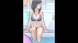 Hentai cartoon with Misskitty2k featuring futanari and wild adventures