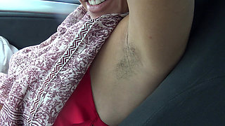 Real Public Sex in Turkey with Hairy Armpit Turkish Cuckold Wife