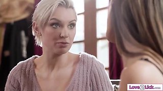 Alexia Anders And Kenzie Taylor In Teen 18+ Gets Her Mouth On Stepmoms Pussy