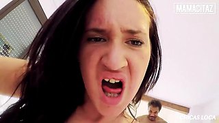 MAMACITAZ - Gina Ferocius Has Amazing Rough Sex With Two Big Dicks