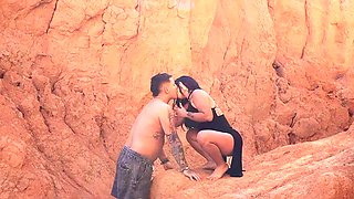 A very slutty Goddess stalks a boy with a huge penis - ALEJANDRA PALACIOS