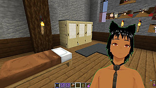 The Jenny Mod Fapcraft Minecraft - Its Bia and Allie the Genie and I Am Fucking Them Both