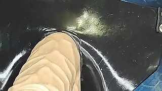 Latex Femdom Goddess Gives You Kinky Tasks and Pisses