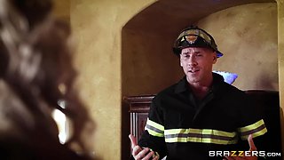 Playing With Fire With Johnny Sins, Sammie Six - Brazzers