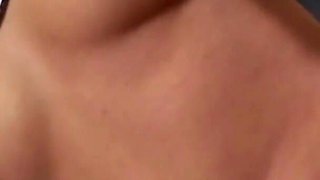 Milked cock by the hand of beautiful teen