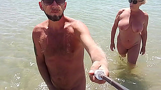 Love to Fuck Stepmom on the Beach