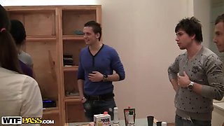 Sexy student girl wants an orgasm after exam