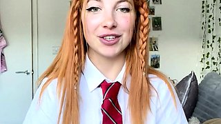 Blonde Teen Solo Masturbating On Webcam