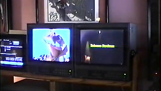 Sexy big boobs masturbating dildo playing