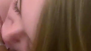 You fuck and creampie British 18 year old in her lingerie