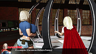 Muscle MILF Fucking a Big Cock Cockham Superheroes 51