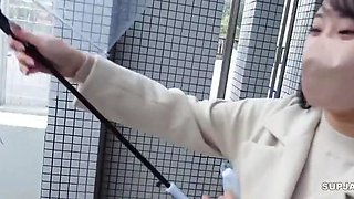 Asian teen cumshot after bj and fucking outdoors in hd